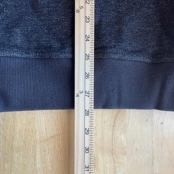 NEW Salomon Shift Hoodie Mens M Black Cotton Blend Front Logo Kangaroo Pocket - Picture 8 of 9